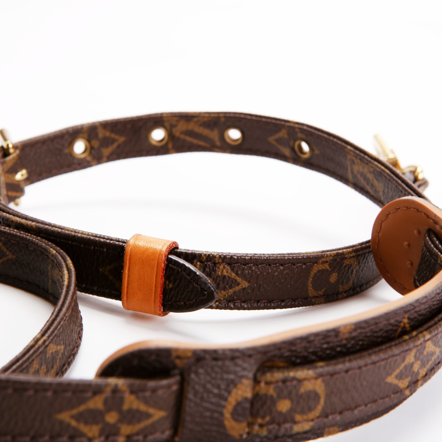 16MM Adjustable Shoulder Monogram Canvas Strap