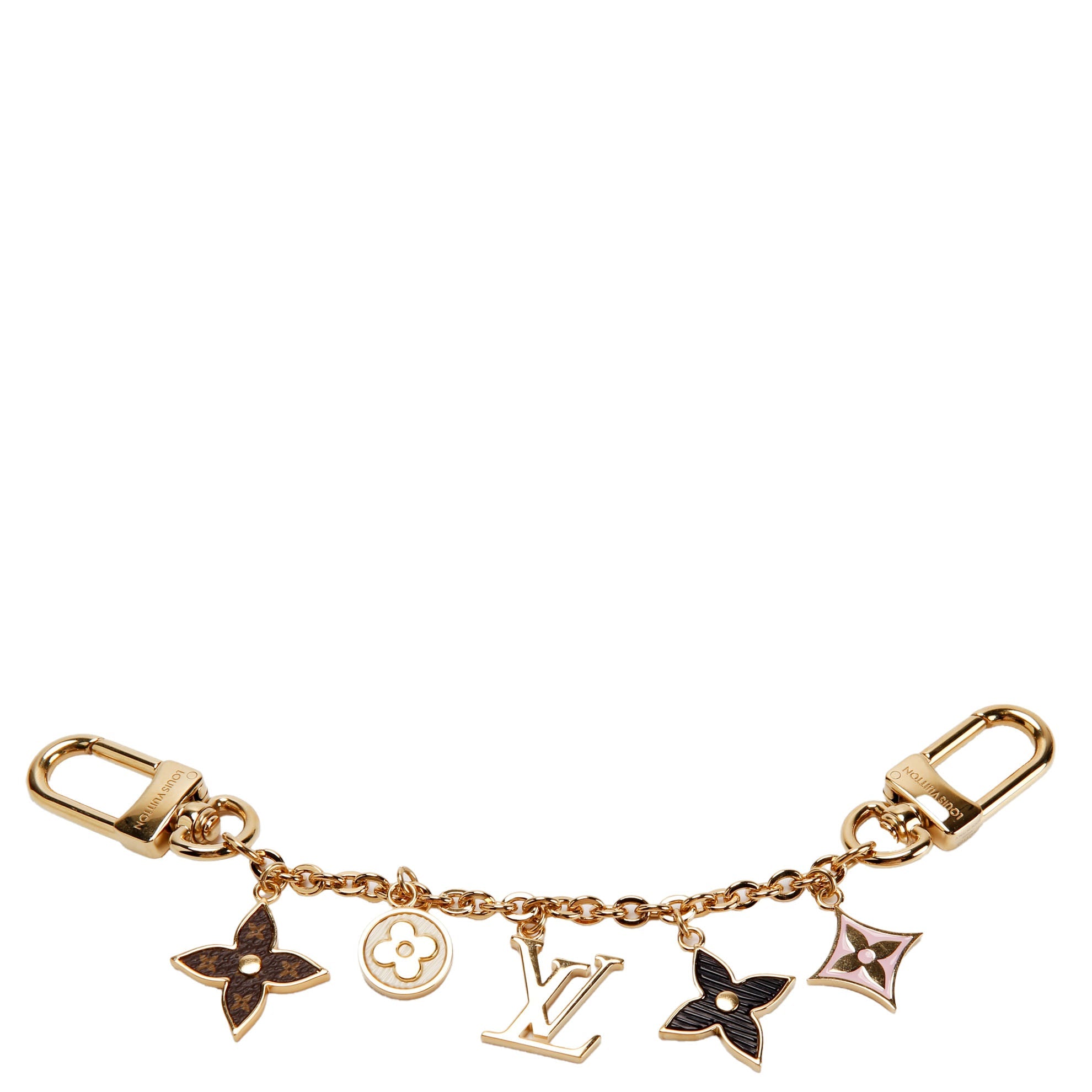 Spring Street Chain Bag Charm Gold/Multicolor