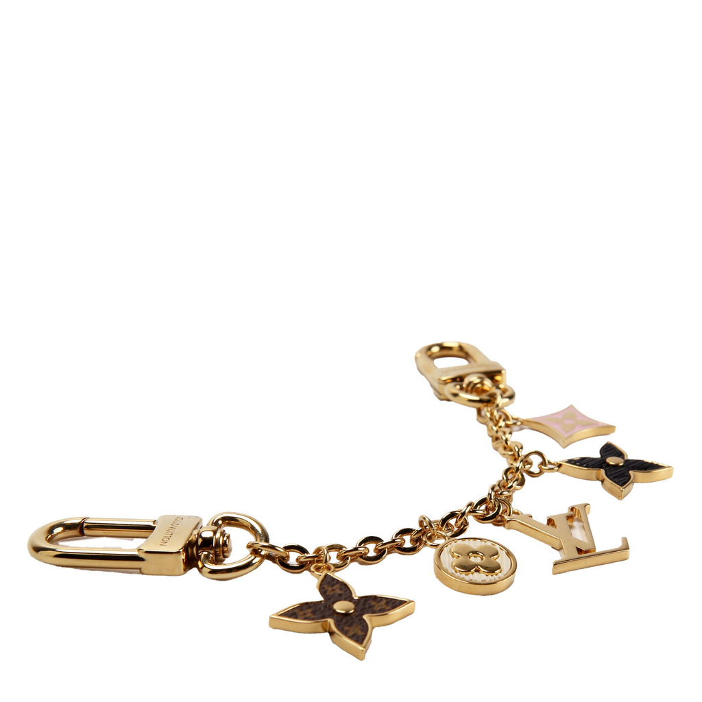 Spring Street Chain Bag Charm Gold/Multicolor