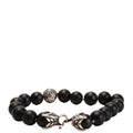 Spiritual Beads Onyx Bracelet 925 Black