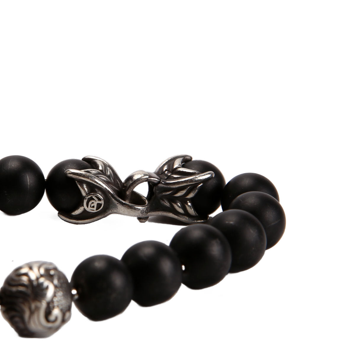 Spiritual Beads Onyx Bracelet 925 Black