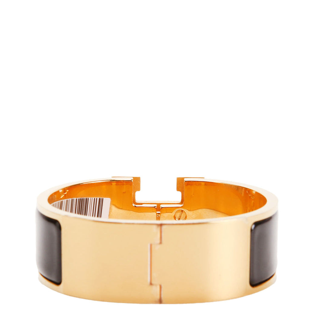 Clic Clac Wide PM Bracelet Gold/Black
