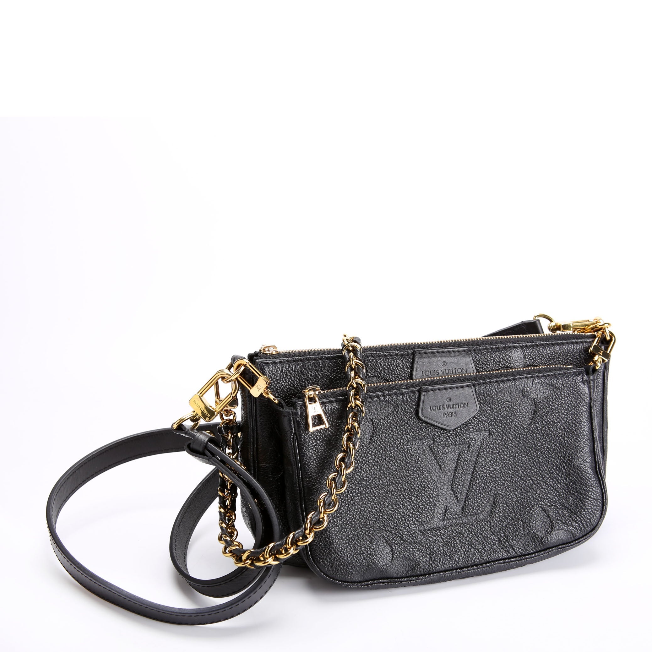 Multi Pochette Empreinte Black