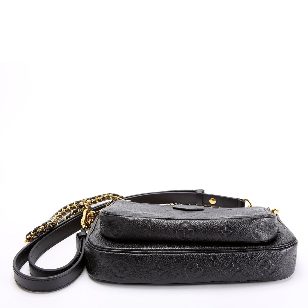 Multi Pochette Empreinte Black