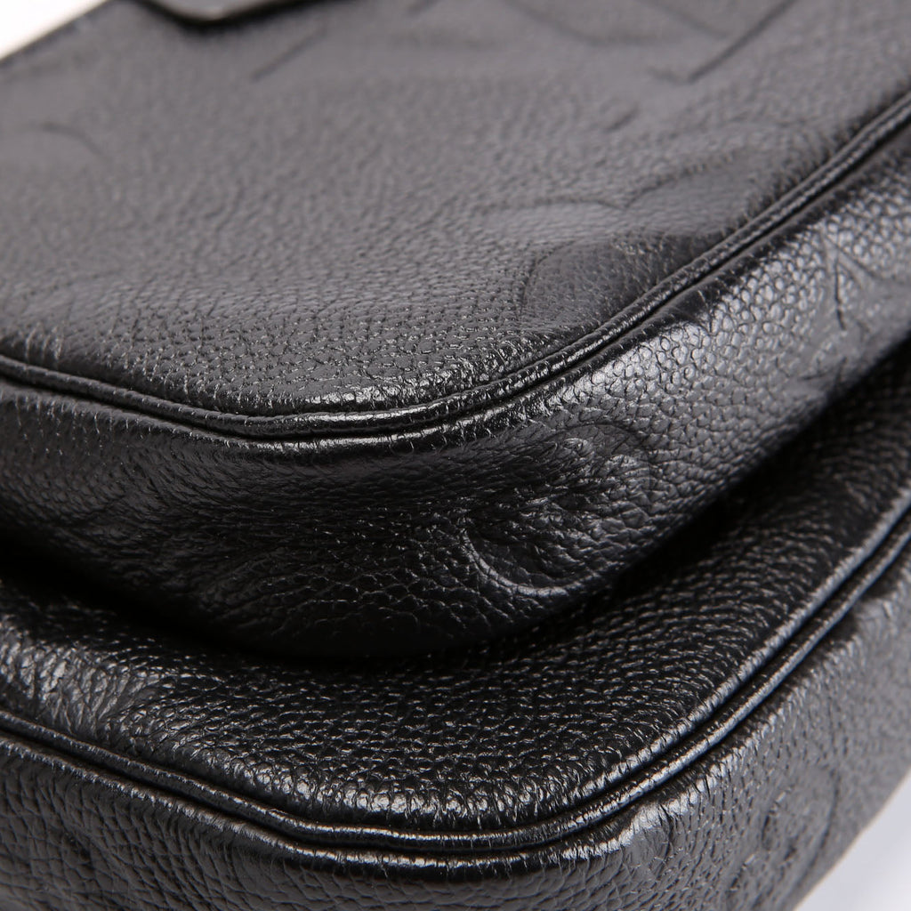 Multi Pochette Empreinte Black