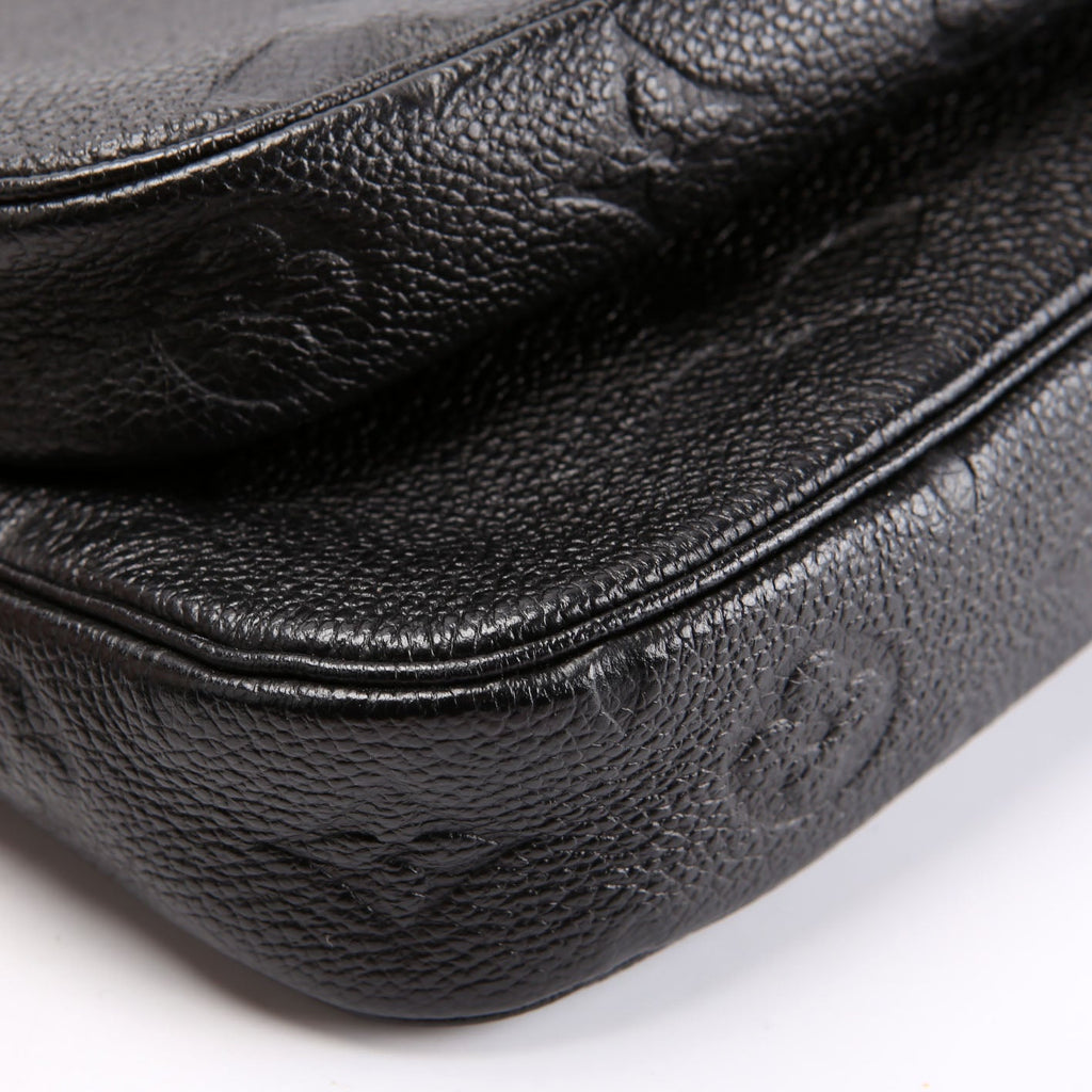 Multi Pochette Empreinte Black