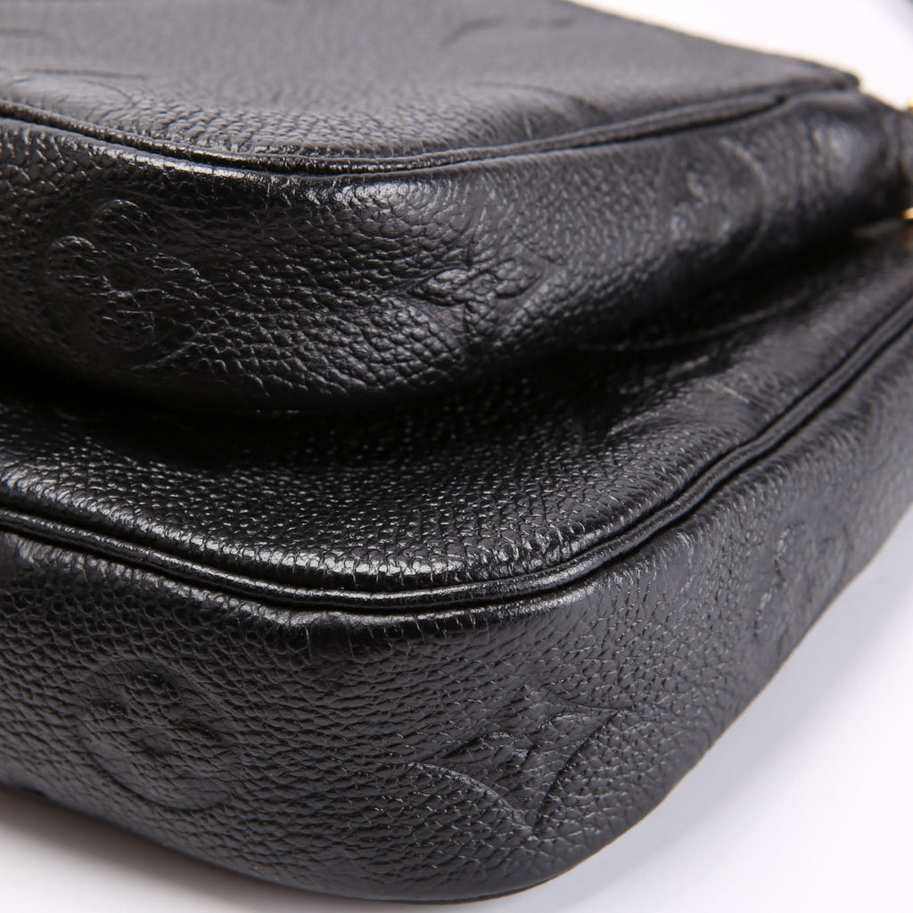 Multi Pochette Empreinte Black