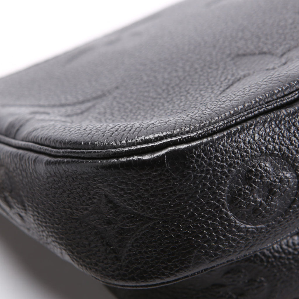 Multi Pochette Empreinte Black