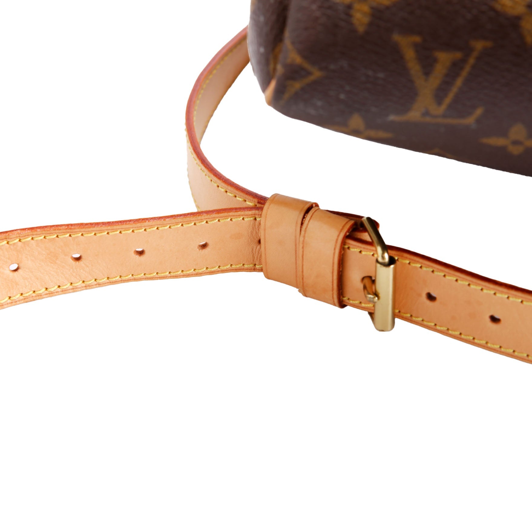 Keepall 55 Monogram Bandouliere Brown
