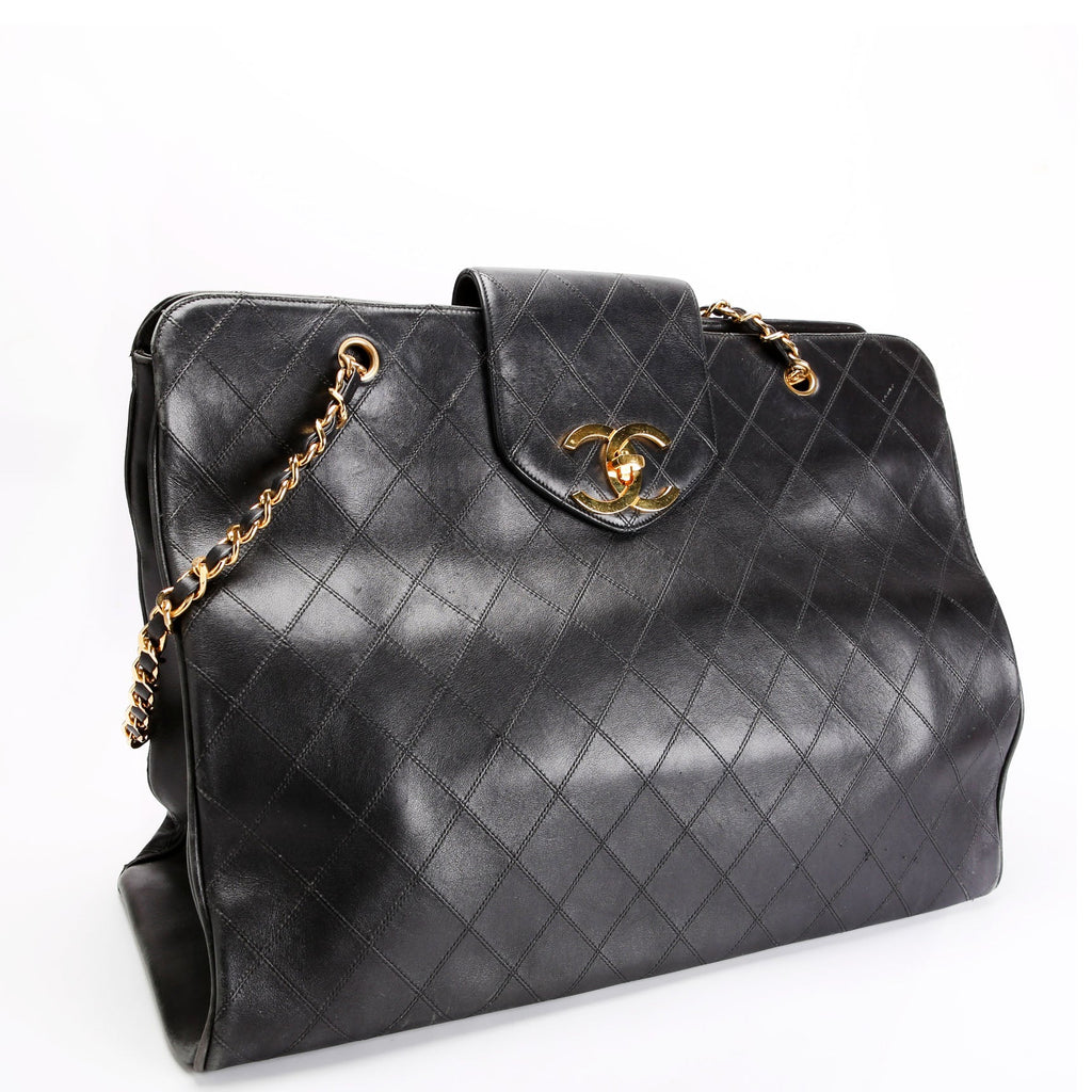 Jumbo Super Model Shoulder Vintage Lambskin