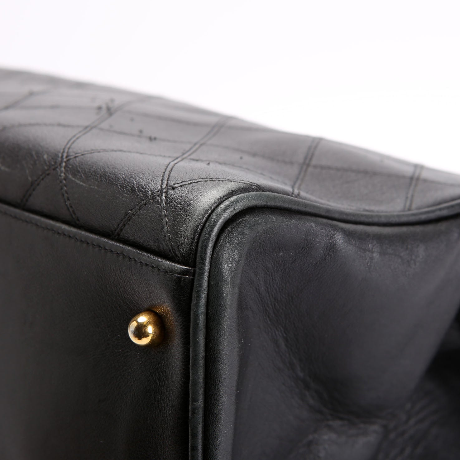 Jumbo Super Model Shoulder Vintage Lambskin
