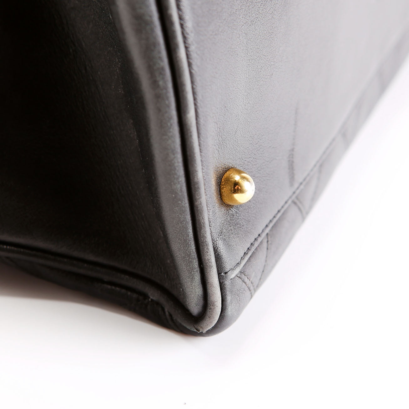 Jumbo Super Model Shoulder Vintage Lambskin