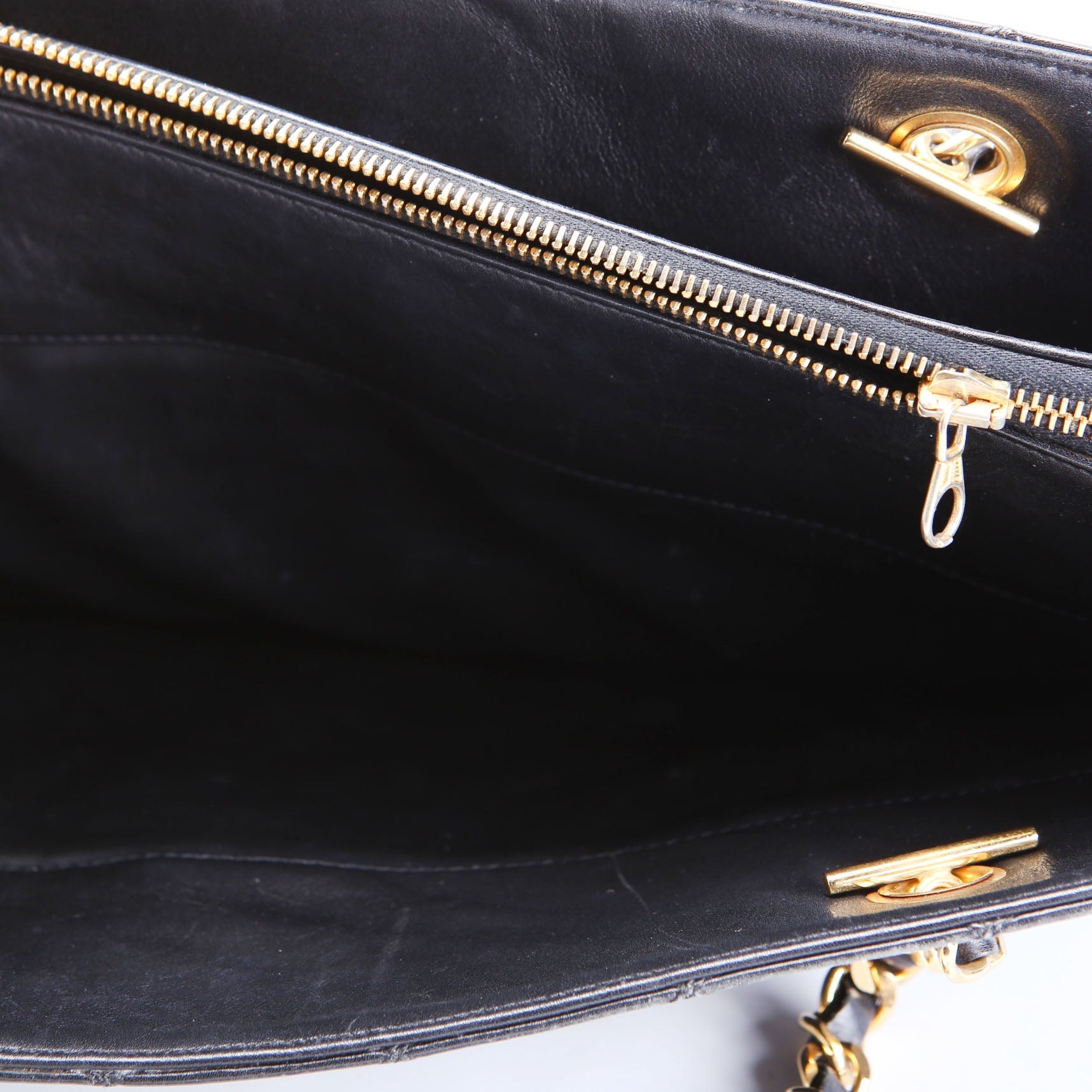 Jumbo Super Model Shoulder Vintage Lambskin