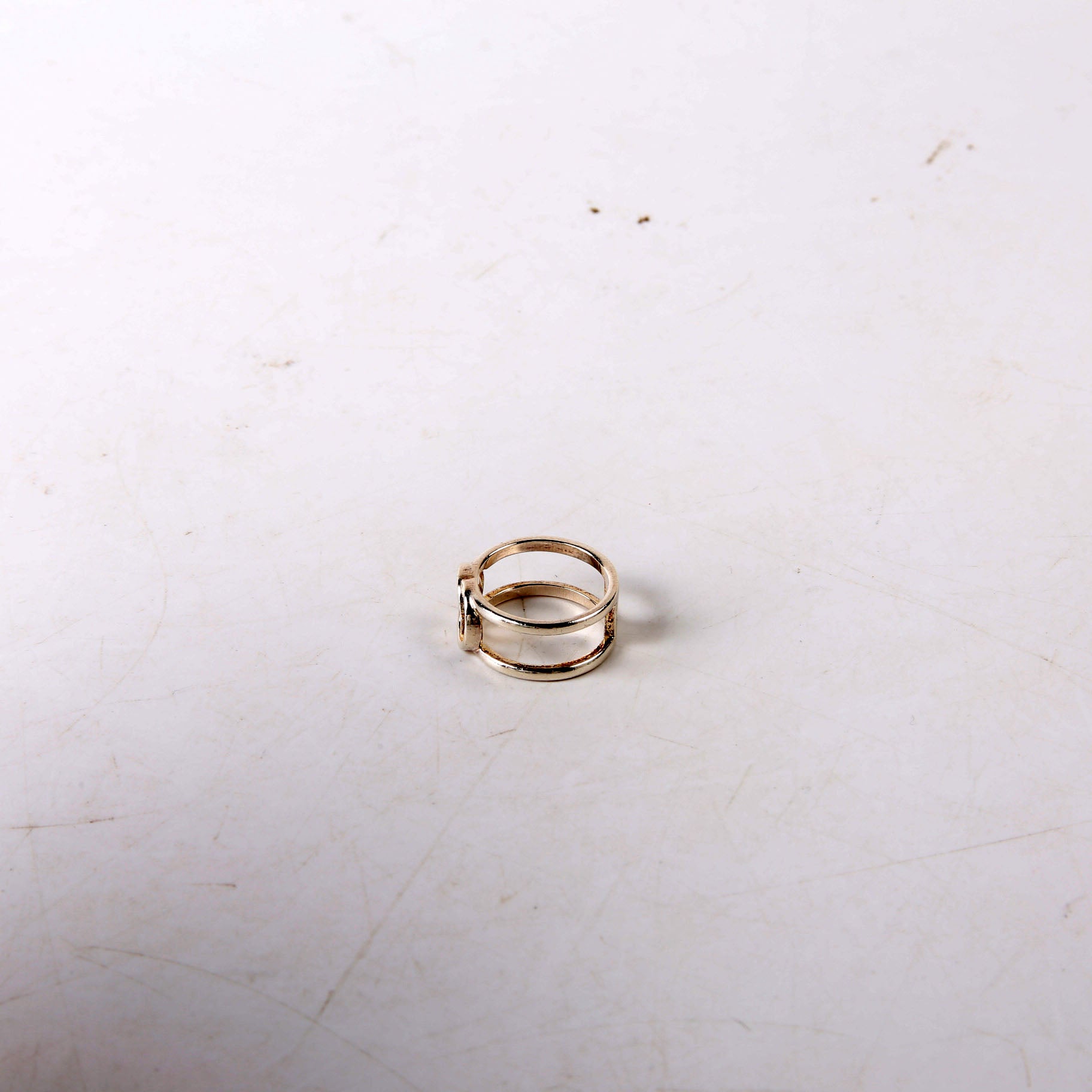 Gucci Interlocking G Open Band 925 Size 6