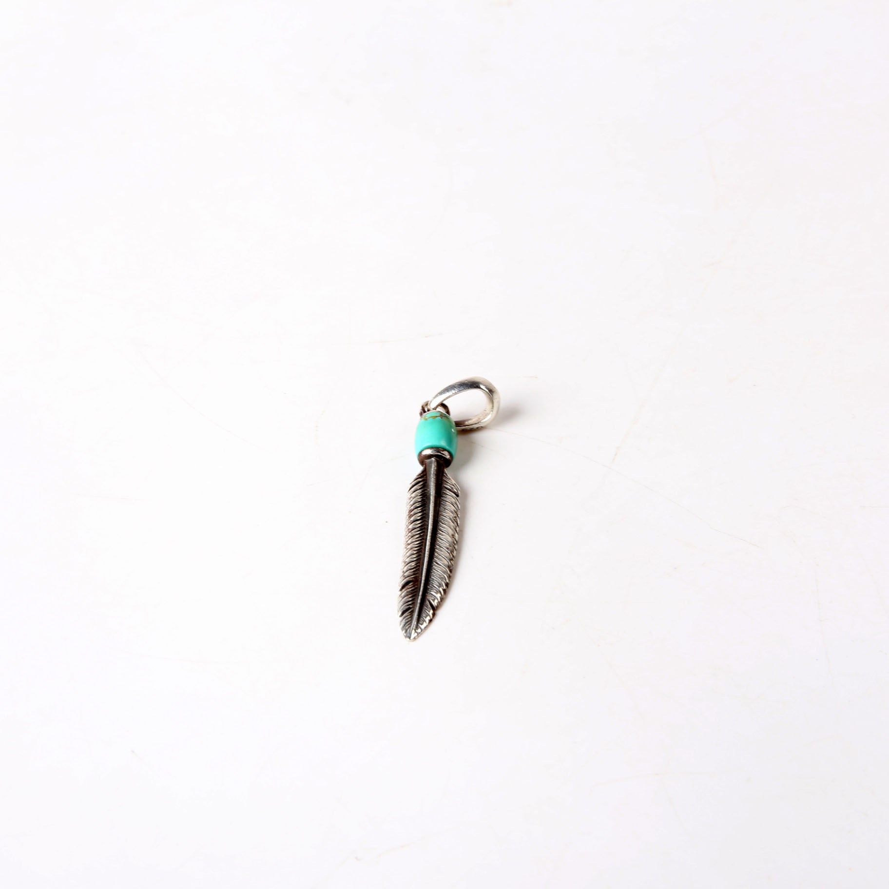 Southwest Feather Amulet 925