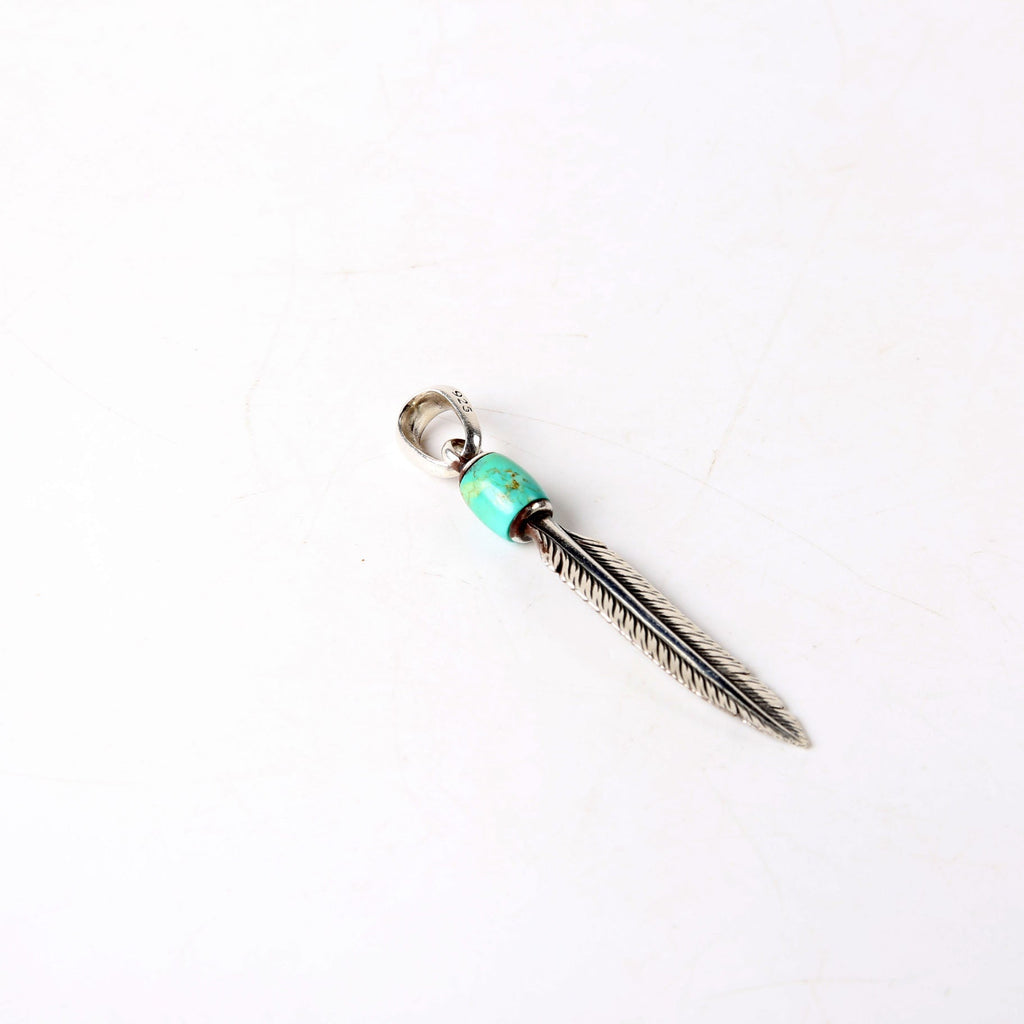 Southwest Feather Amulet 925