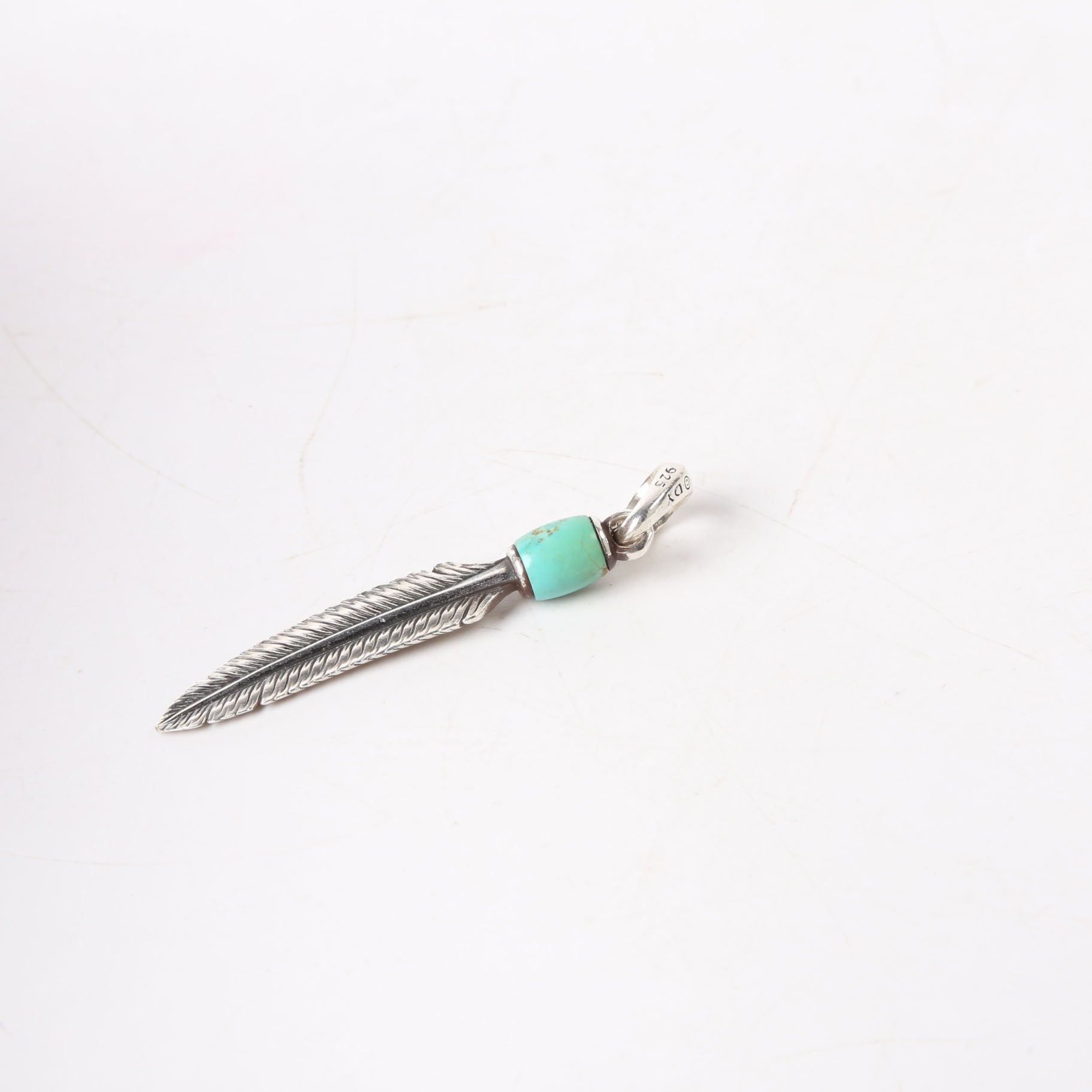 Southwest Feather Amulet 925