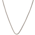 2.6MM Box Chain 22in 925 585
