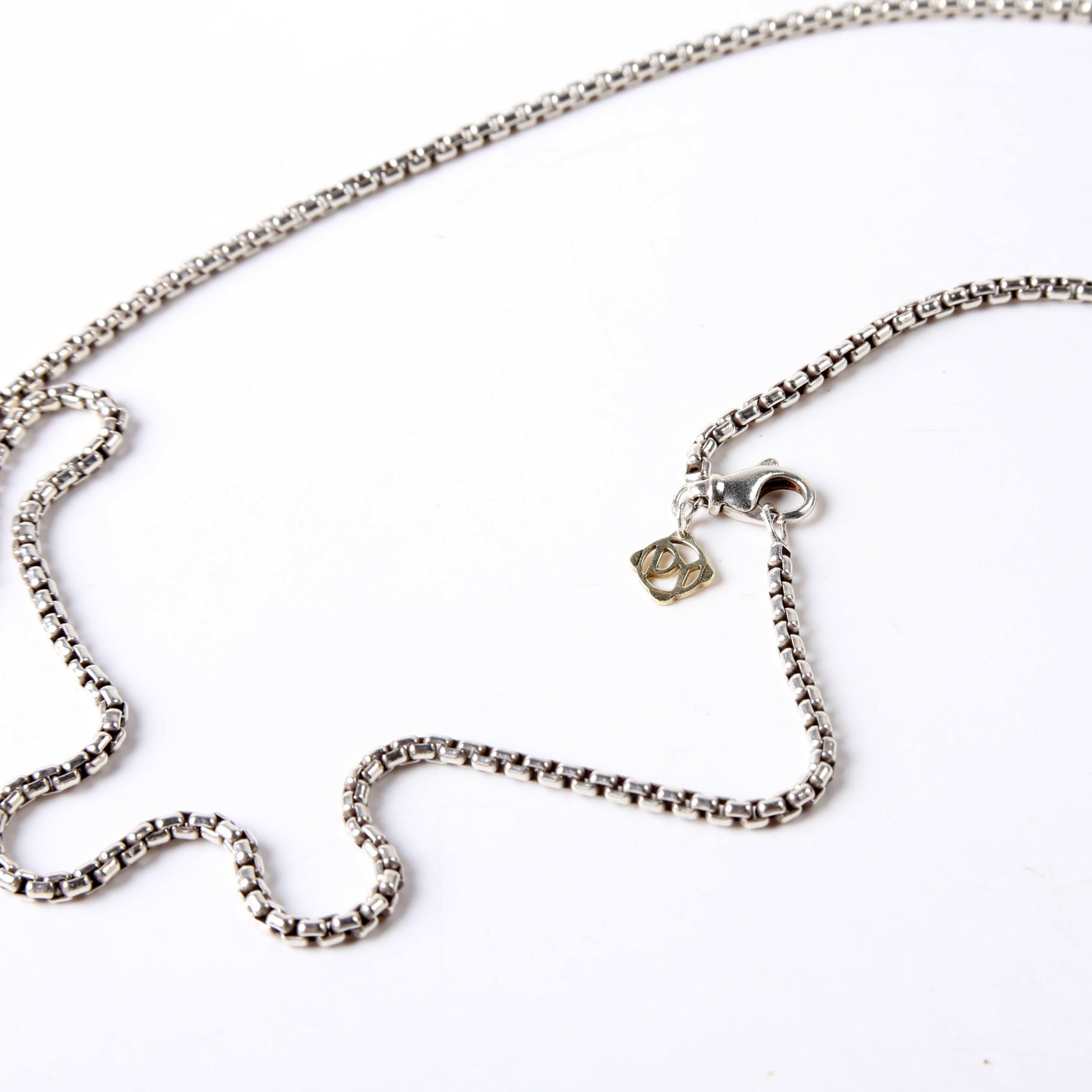 2.6MM Box Chain 22in 925 585