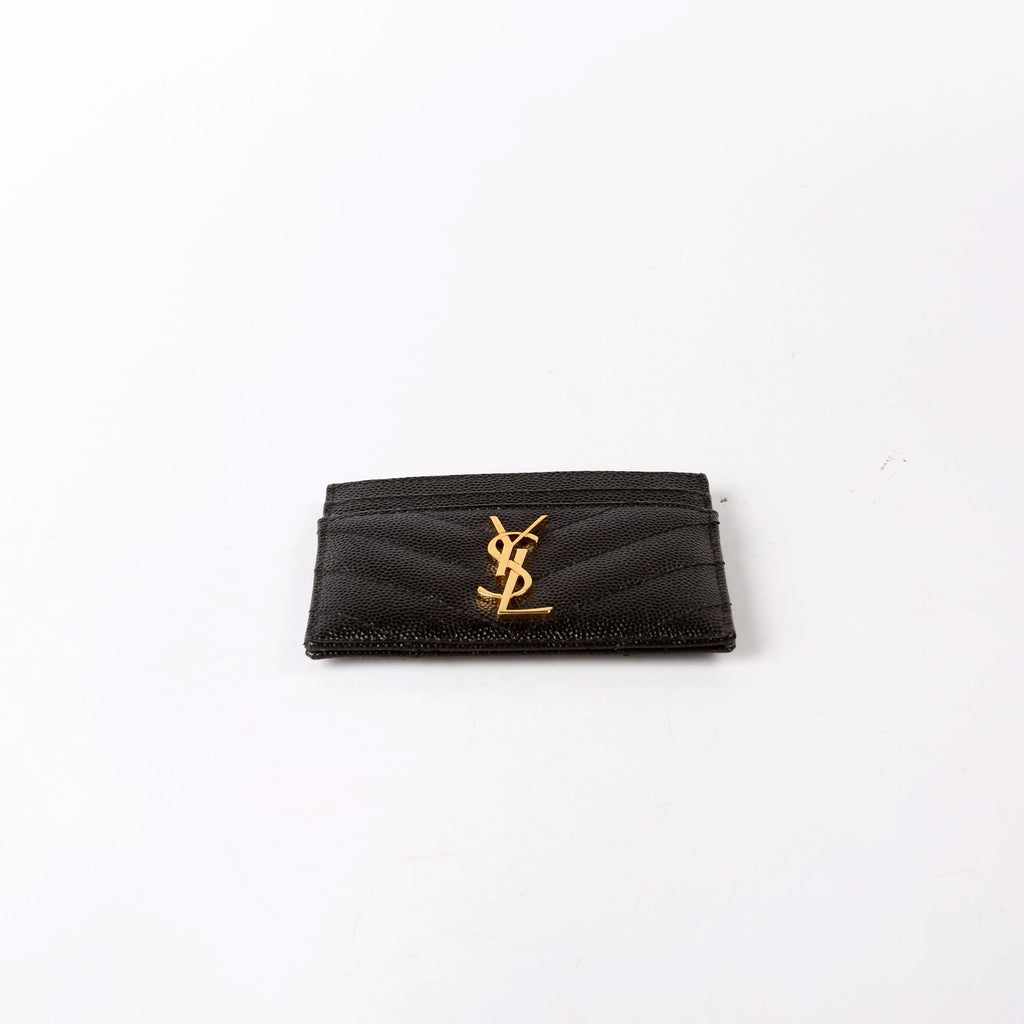 Grain De Poudre Card Holder Black