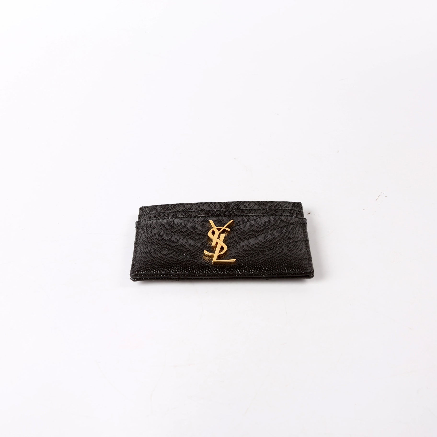 Grain De Poudre Card Holder Black