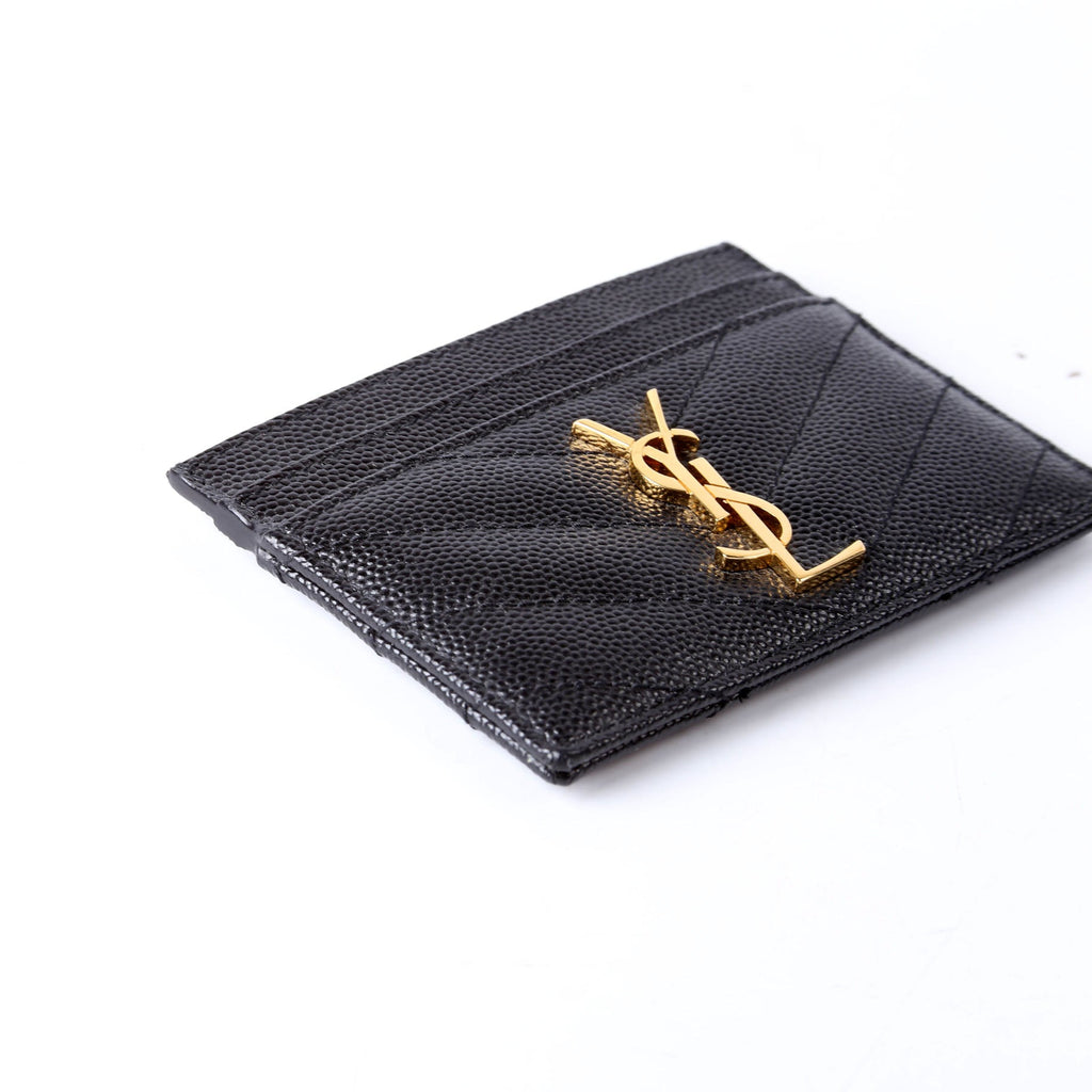 Grain De Poudre Card Holder Black