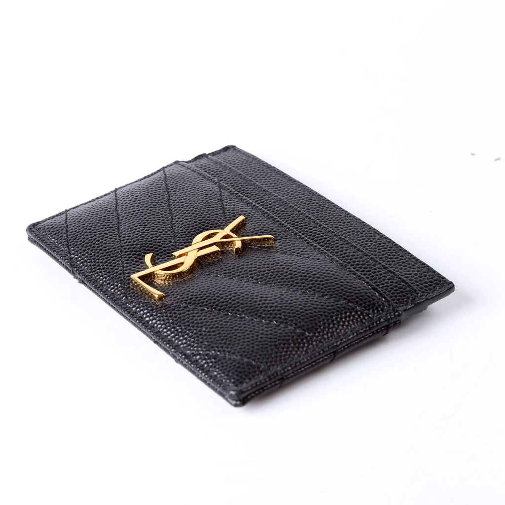 Grain De Poudre Card Holder Black