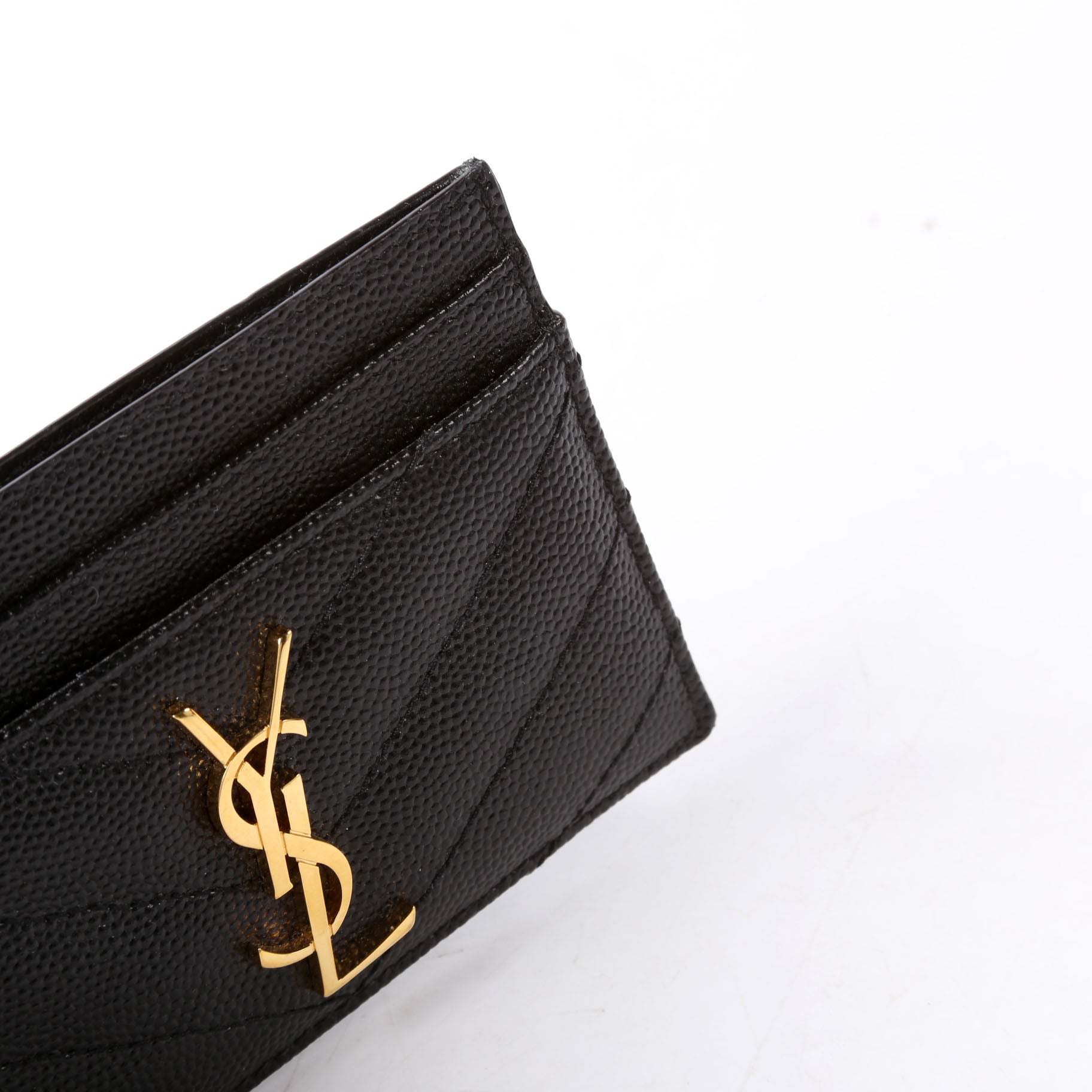 Grain De Poudre Card Holder Black
