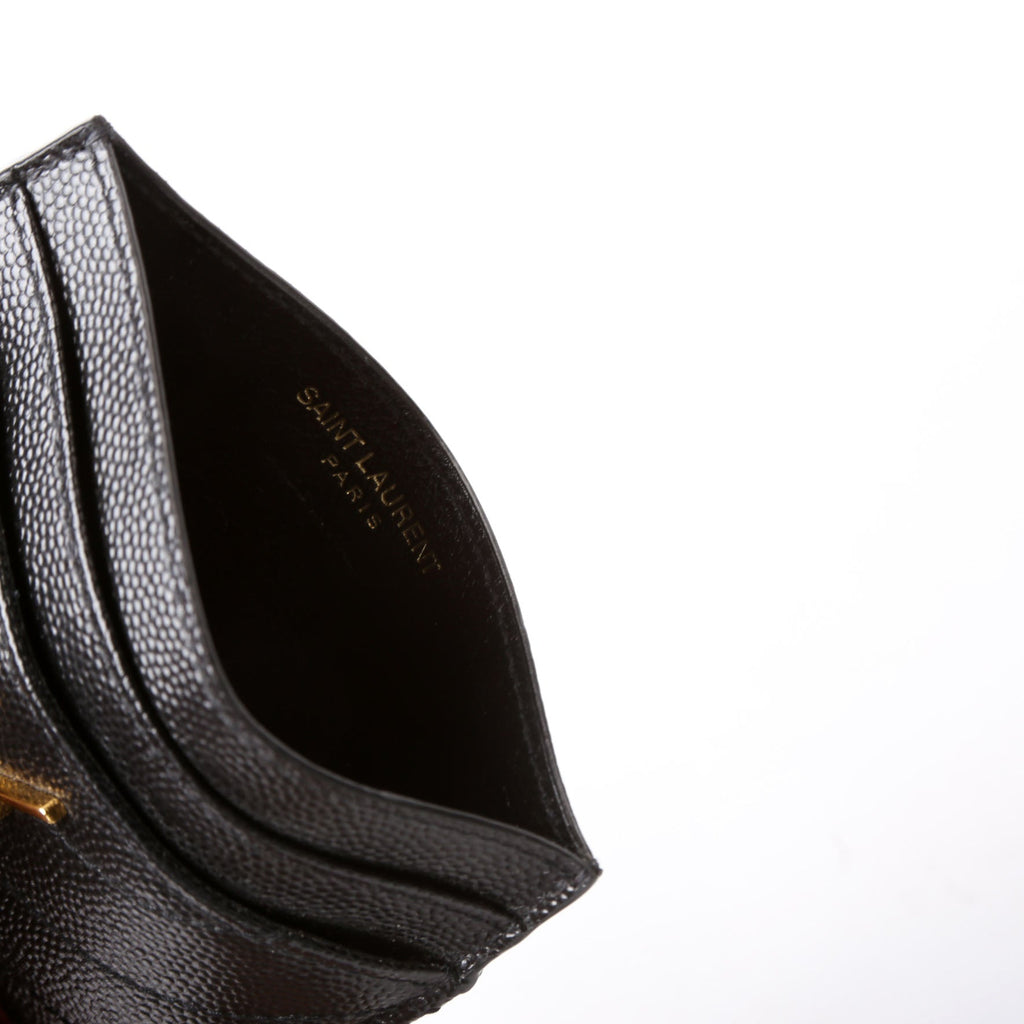 Grain De Poudre Card Holder Black