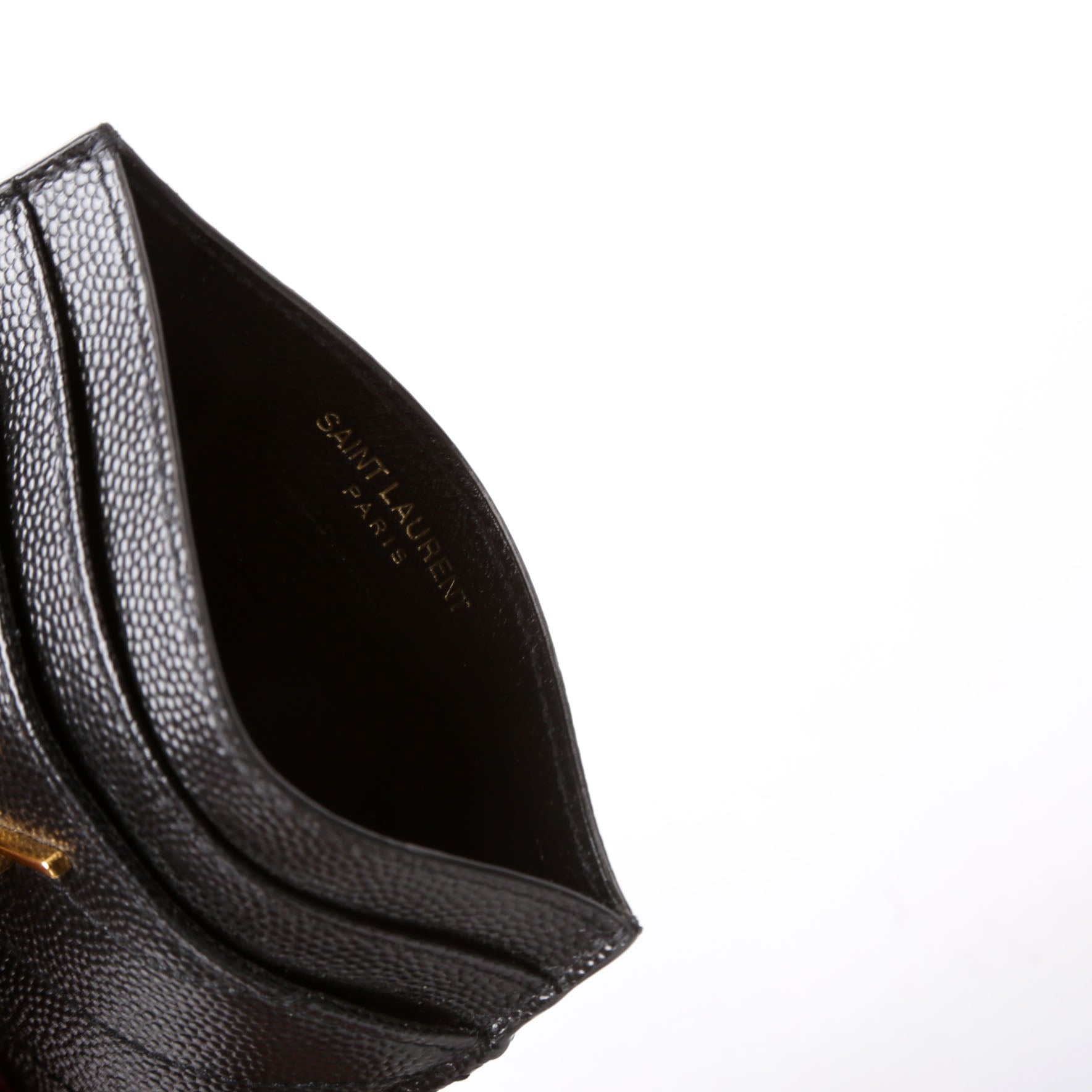 Grain De Poudre Card Holder Black