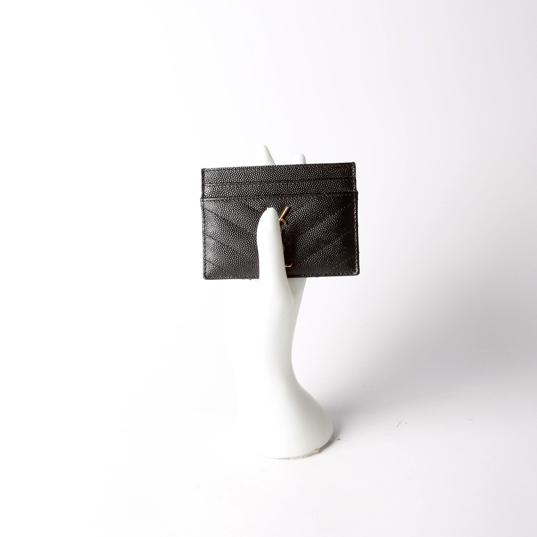 Grain De Poudre Card Holder Black