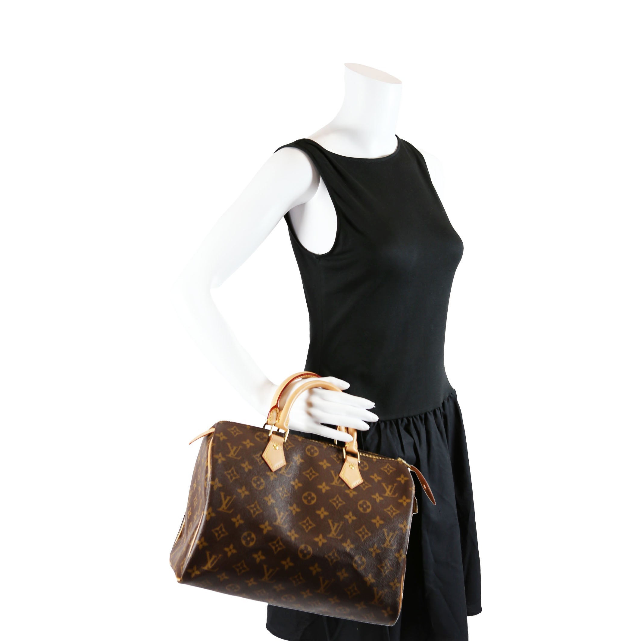 Speedy 30 Monogram Brown
