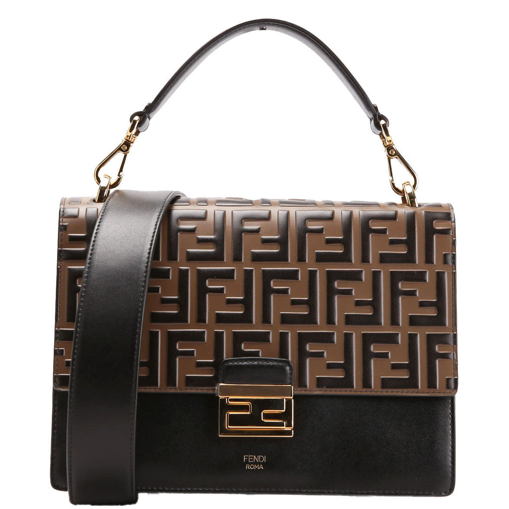 Fendi 8BT315 Kan I Shoulder Bag Large