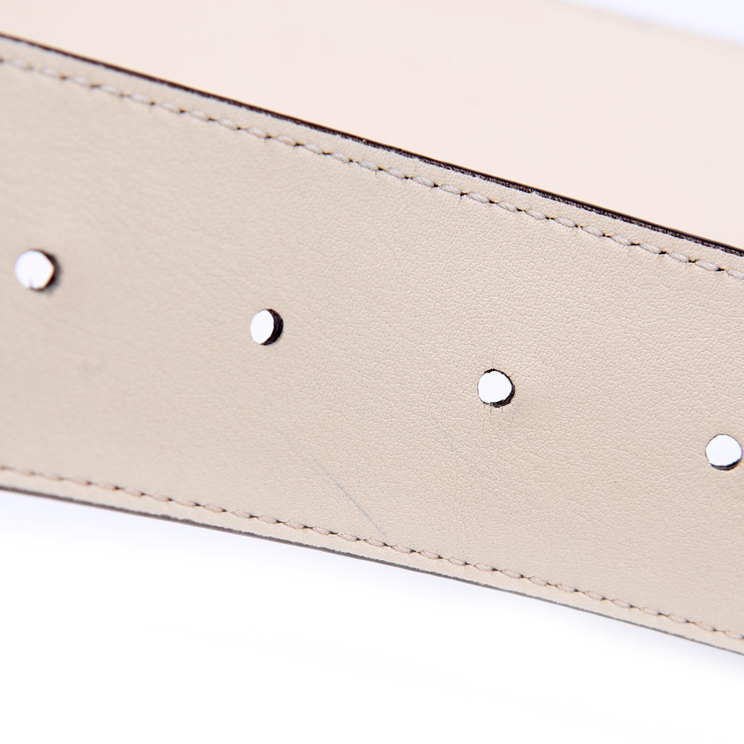 Gucci 400593 GG Marmont Leather Belt Size 90/36 Black