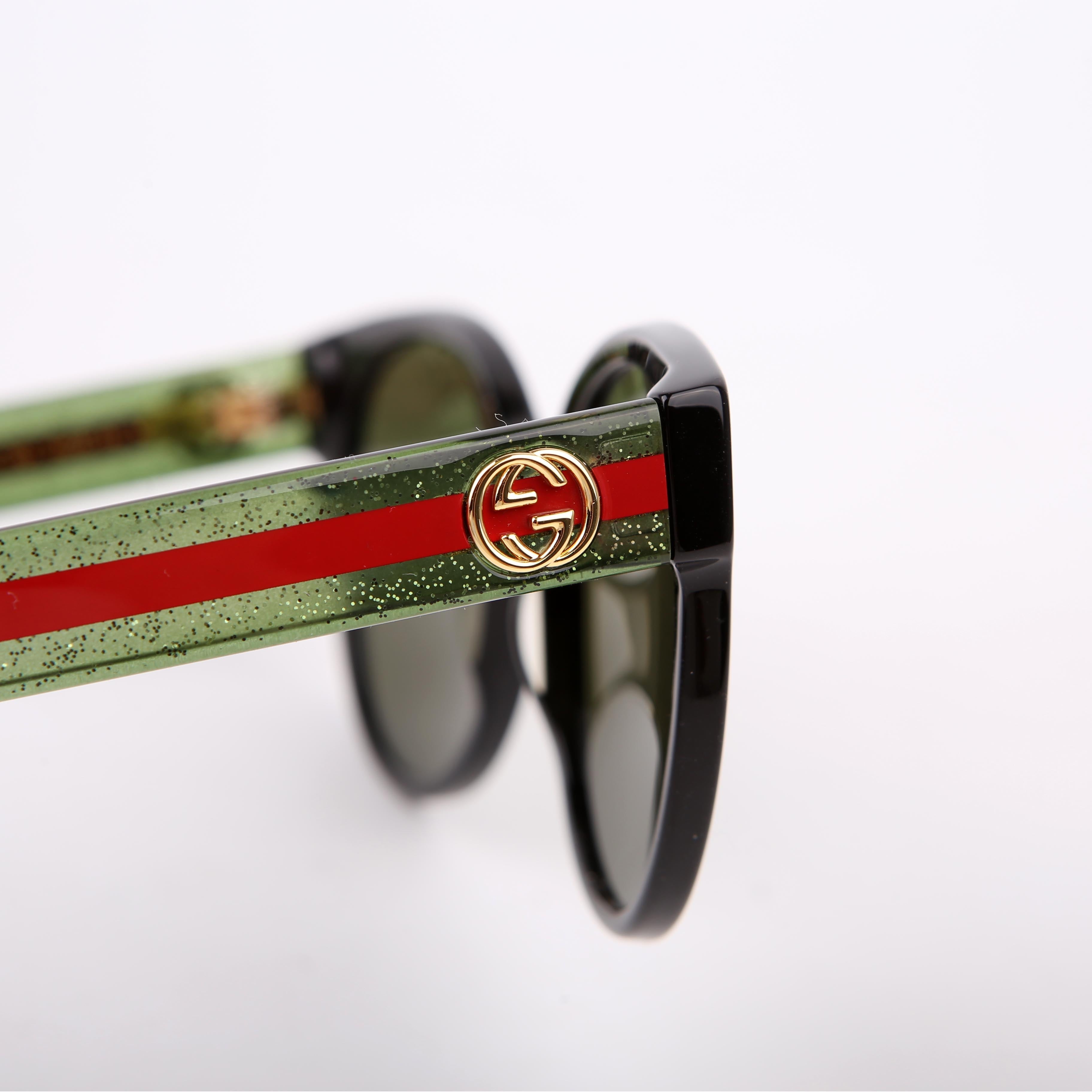 GG0035SAN Round Sunglasses
