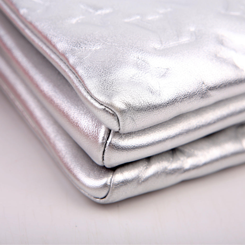 Coussin PM Lambskin Silver