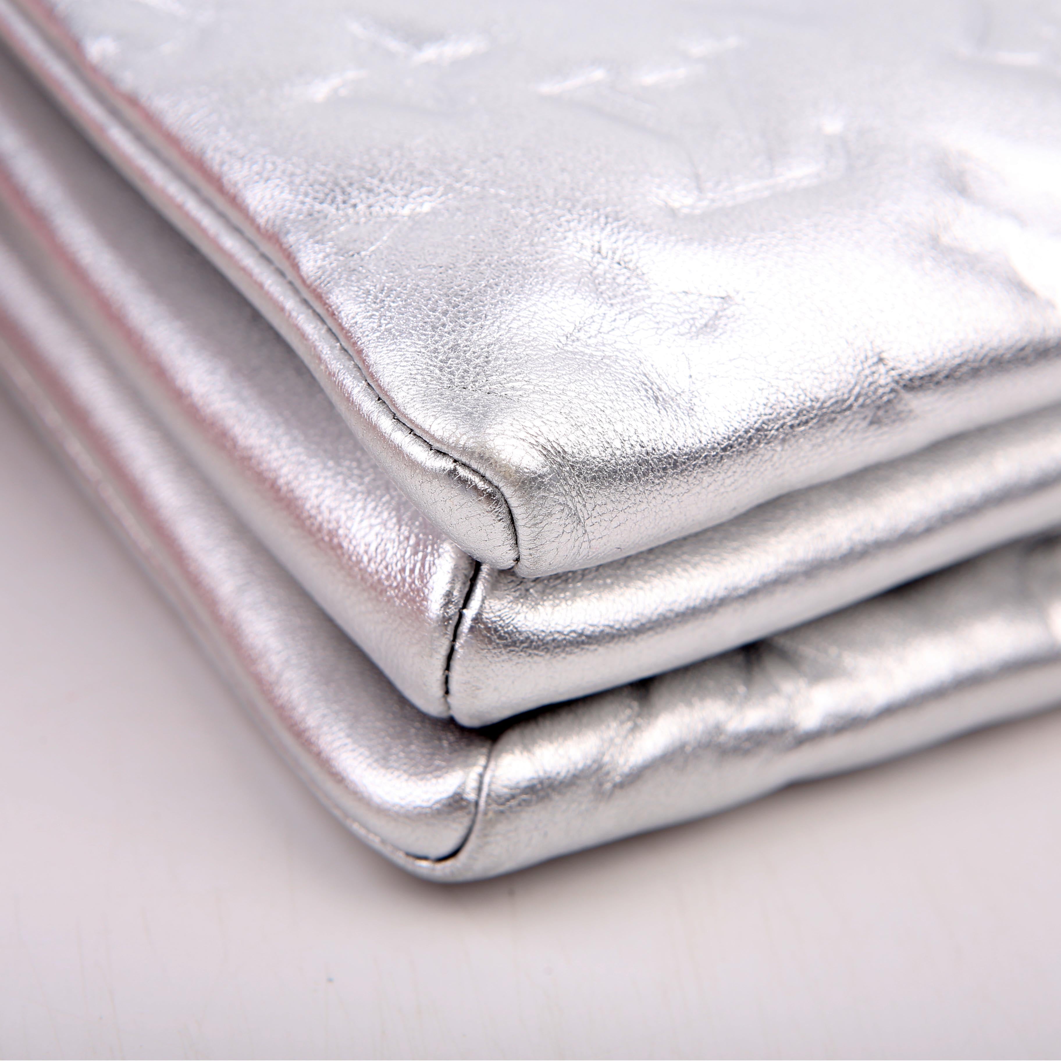 Coussin PM Lambskin Silver