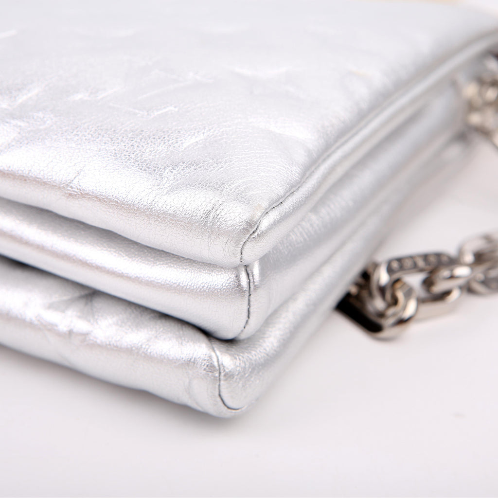 Coussin PM Lambskin Silver
