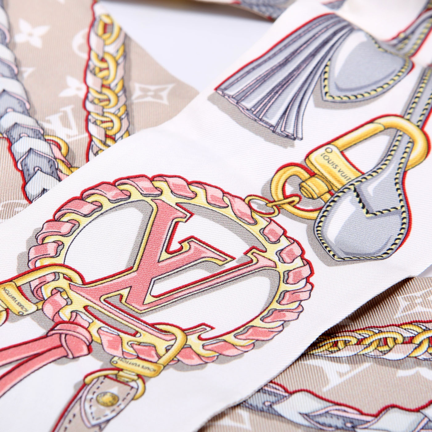 Confidential Bandeau Silk Scarf