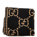 Gucci 660025 GG Check Wool Scarf