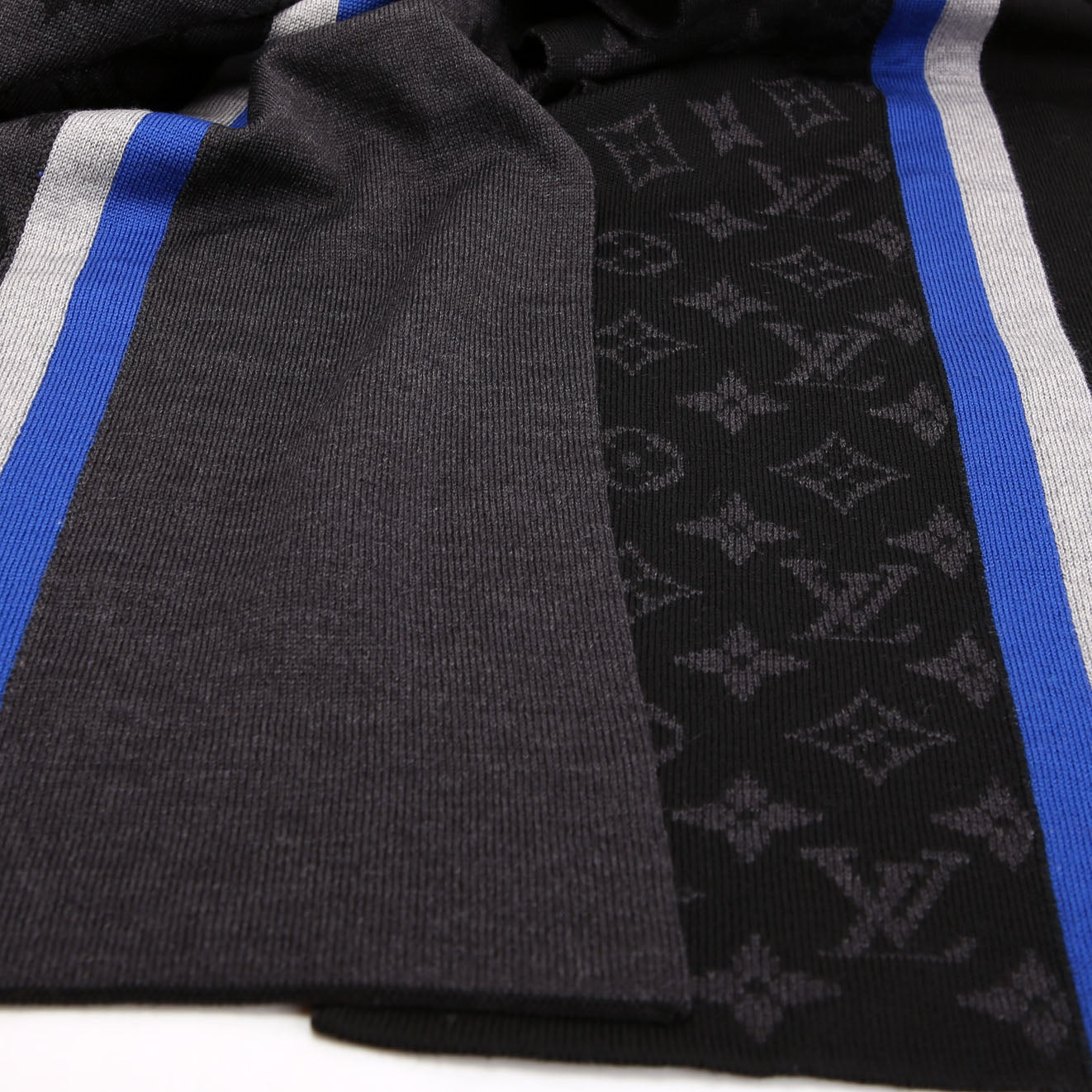 LV Varsity Monogram Wool Scarf