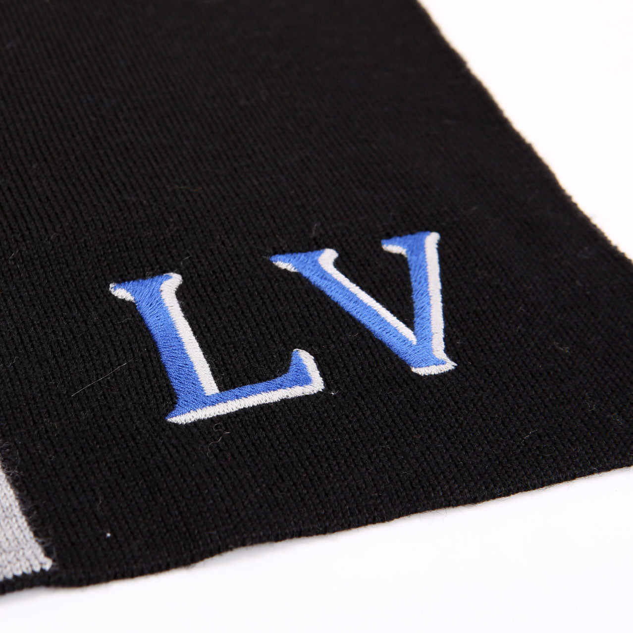 LV Varsity Monogram Wool Scarf