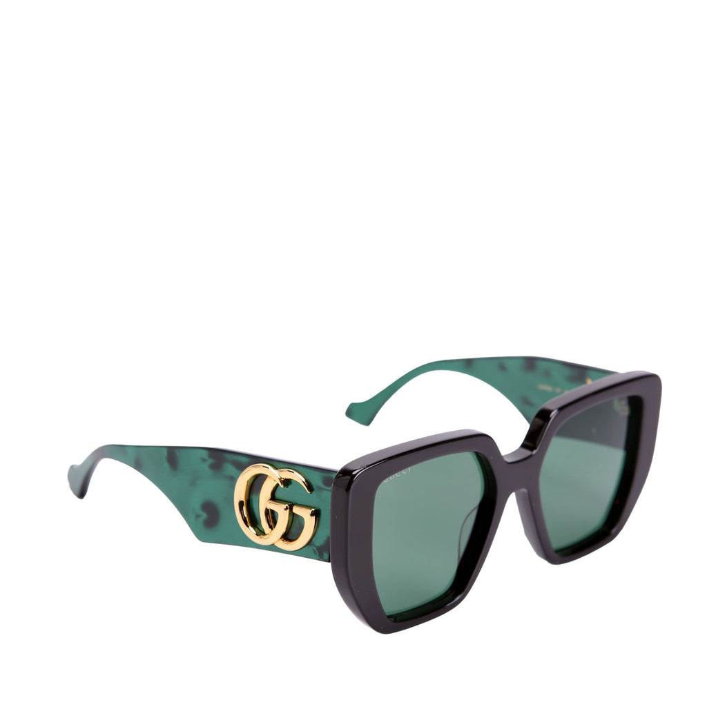 GG0956S DBL G Oversized Rectangle Sunglasses