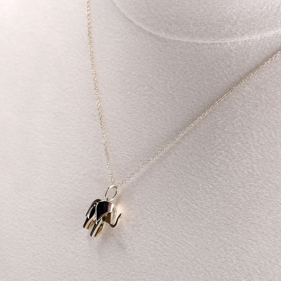 Save The Wild Elephant Pendant 925 Necklace