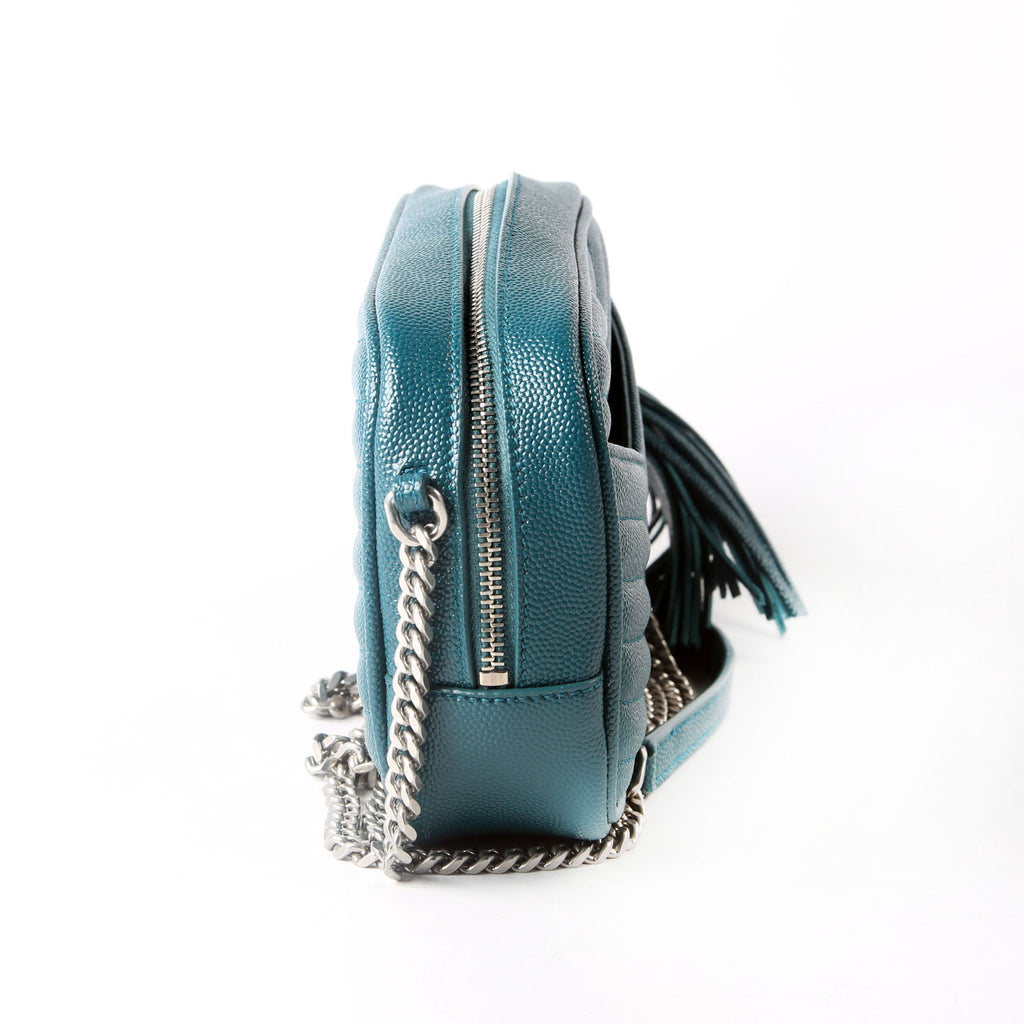 SAINT LAURENT Lou Camera Mini 612579 Teal