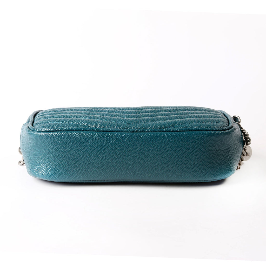 SAINT LAURENT Lou Camera Mini 612579 Teal