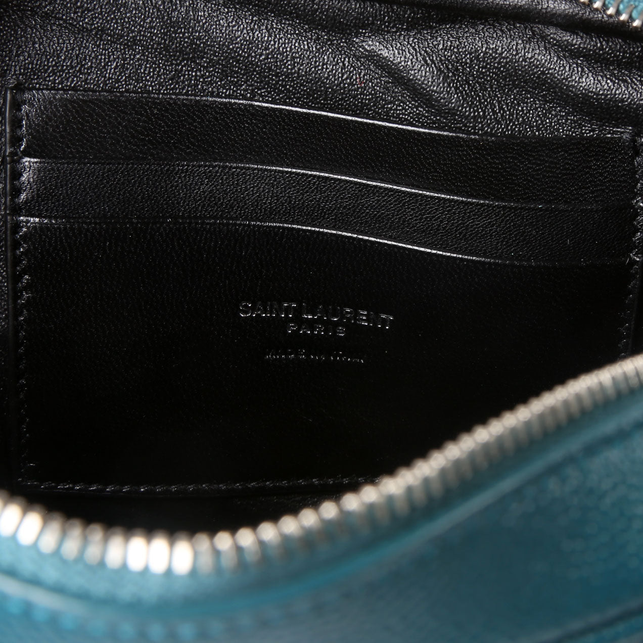 SAINT LAURENT Lou Camera Mini 612579 Teal