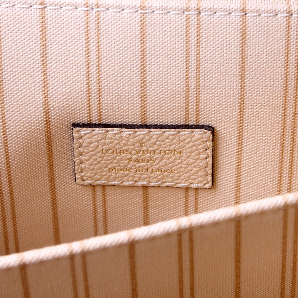 Pochette Metis Empreinte Cream