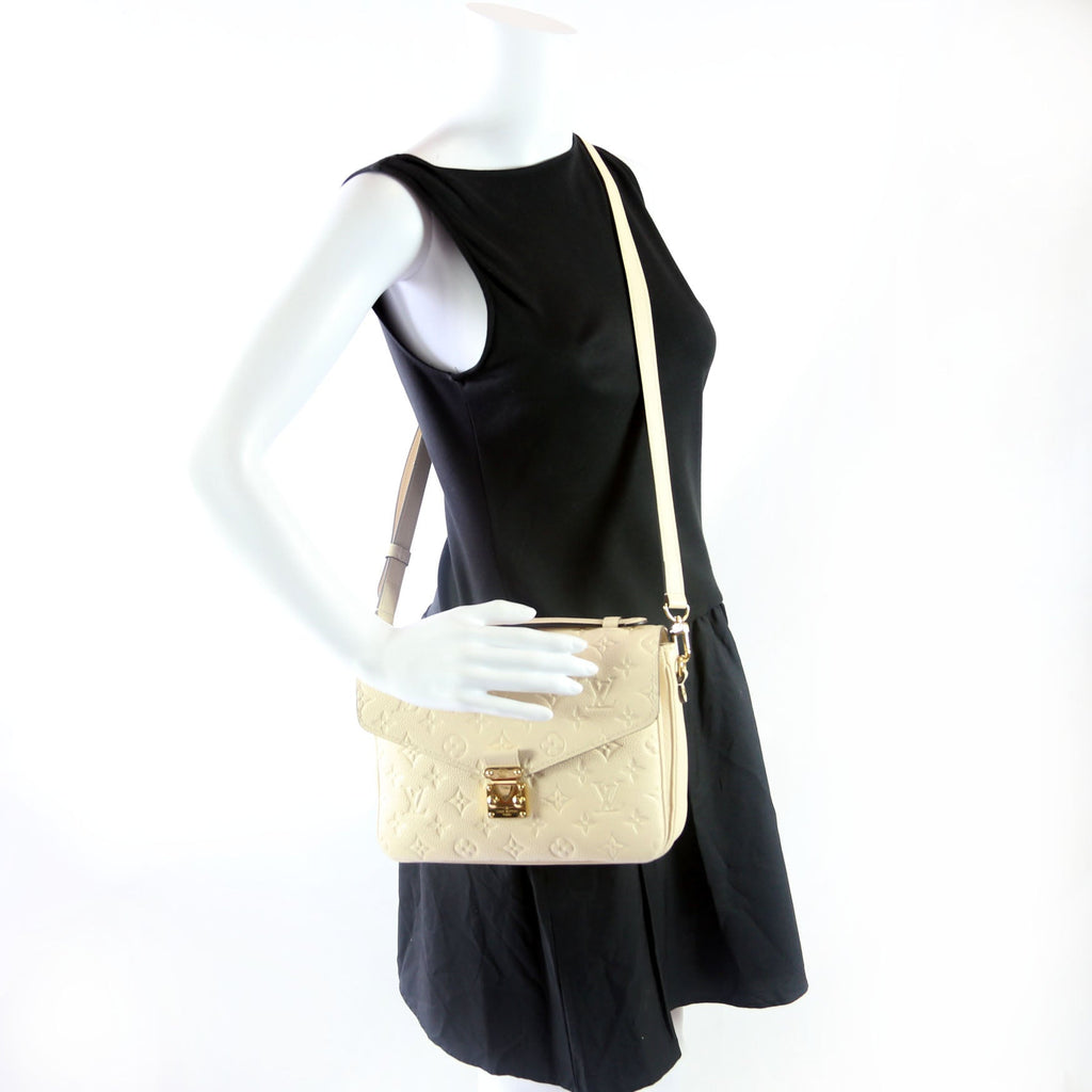 Pochette Metis Empreinte Cream