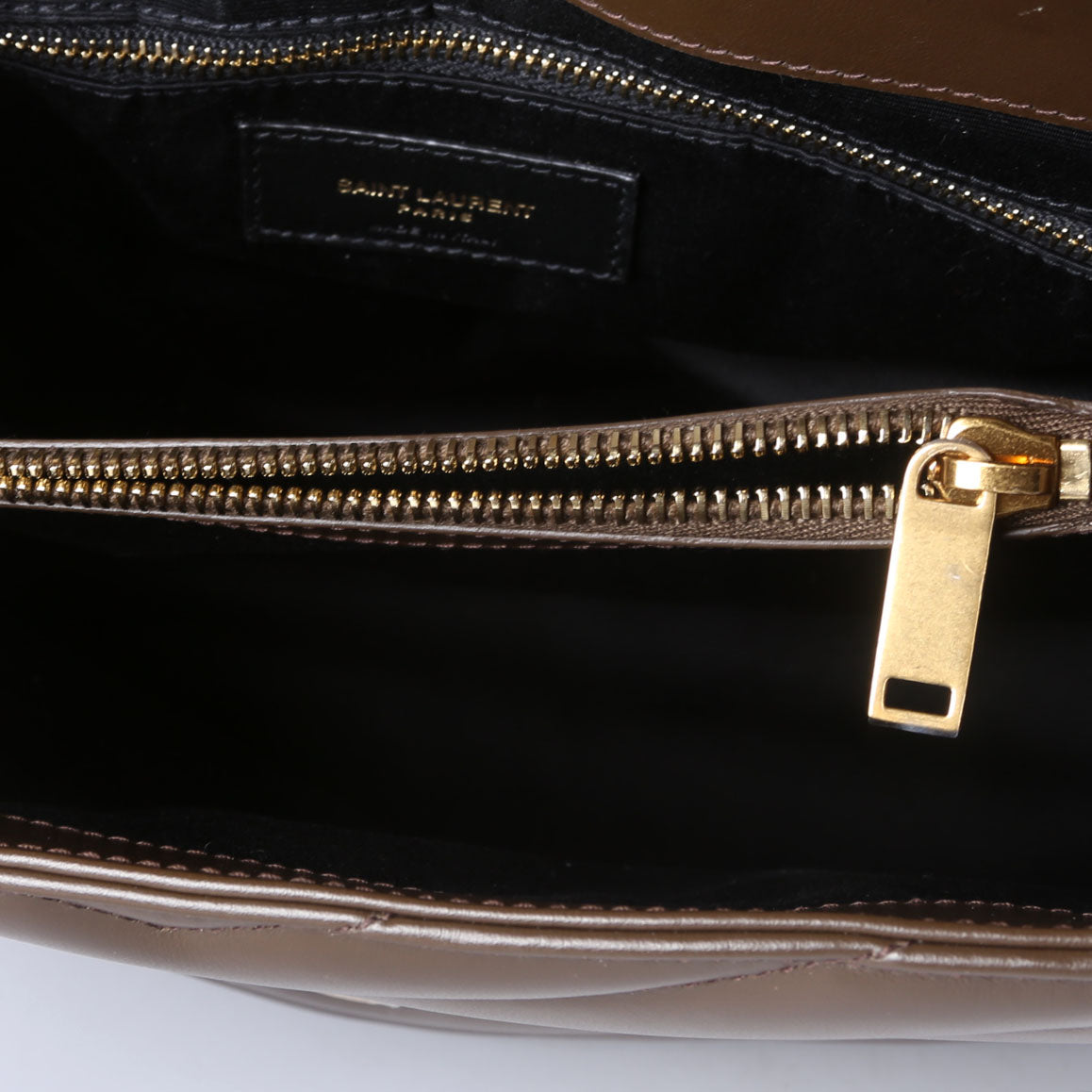 SAINT LAURENT Loulou Medium Quilted 574946 Brown